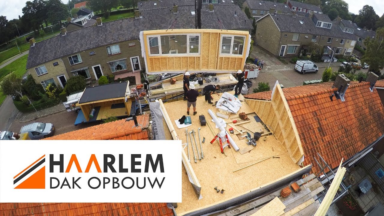 Compleet nieuwe verdieping - Gerard Doustraat, Hazerswoude - Haarlem Dakopbouw