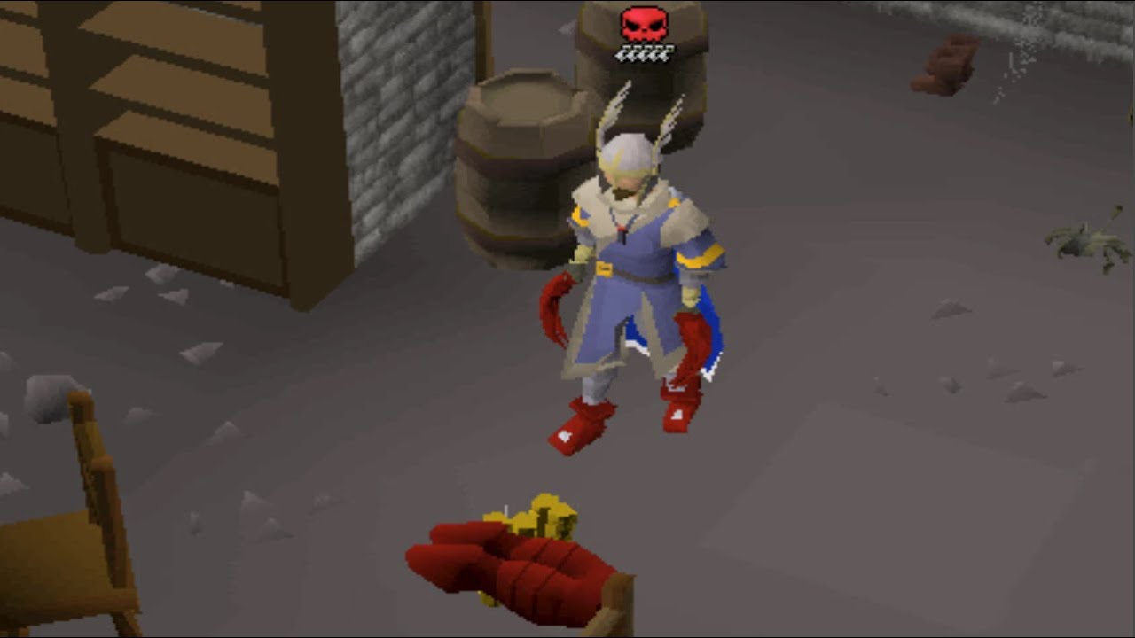 People forget under Lumbridge Castle isn't safe