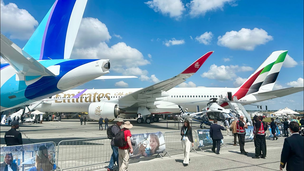 Paris Air Show 2025 | Airplanes Static Display