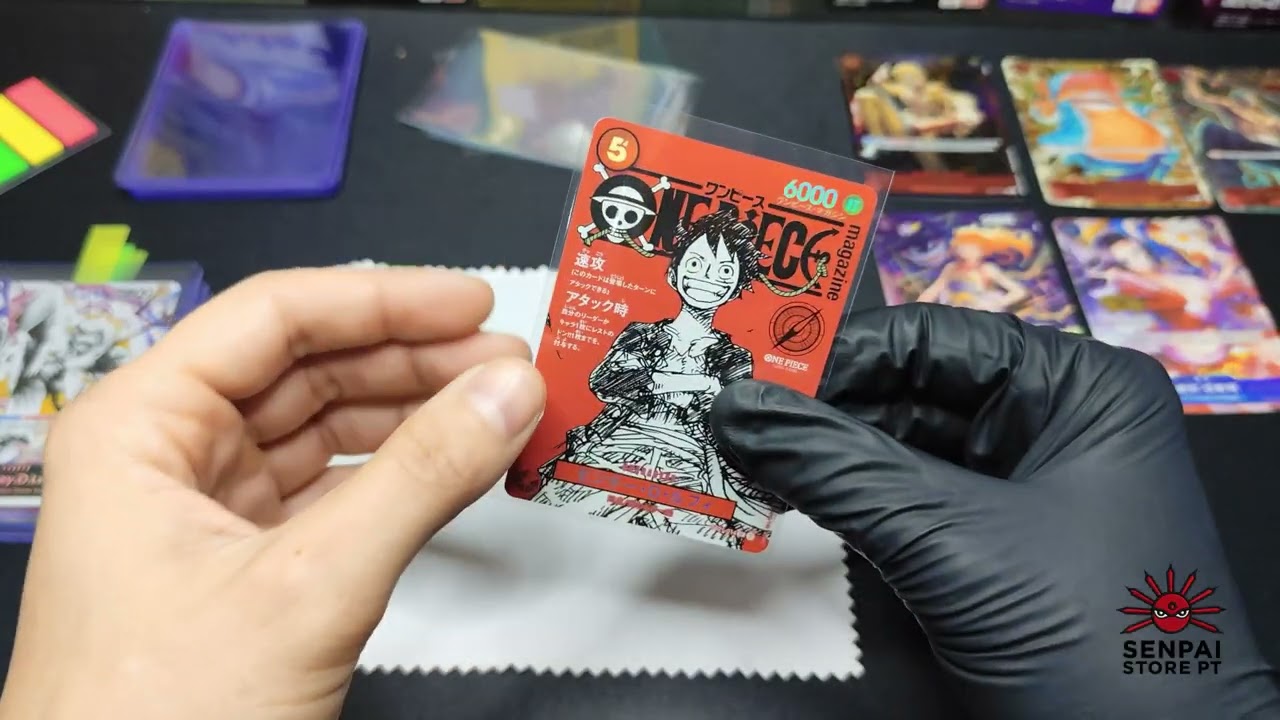 📦 O Nosso PRIMEIRO Envio para Grading! (9 Cartas Épicas) SenpaiStorePT#onepiece  #tcg #grading #psa