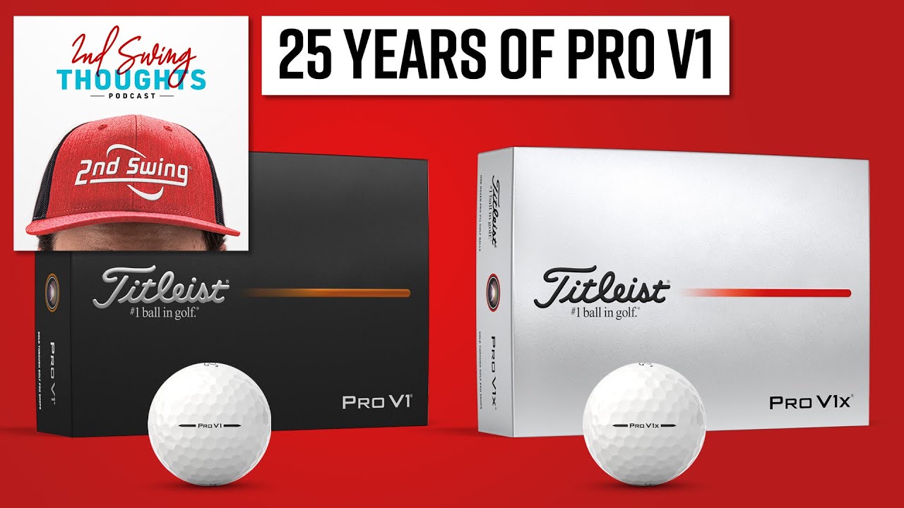 Эволюция Titleist Pro V1 и Pro V1x