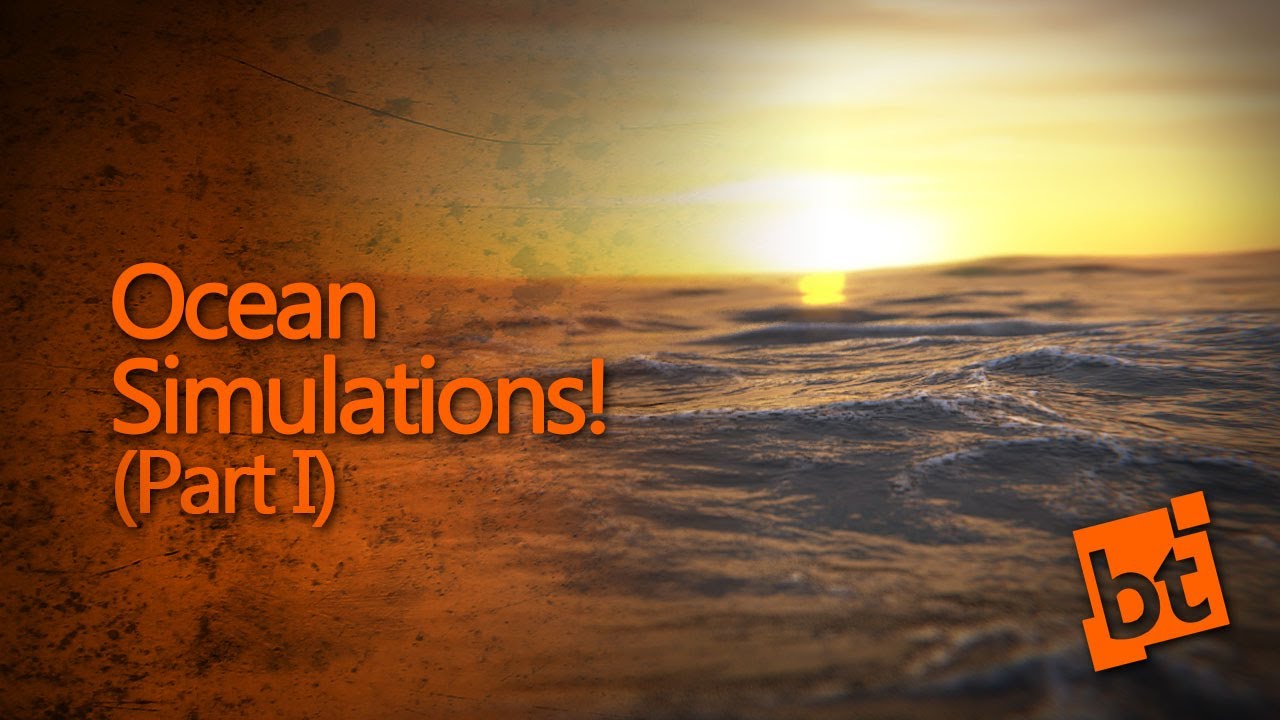 How to simulate an Ocean in Blender (Part 1)