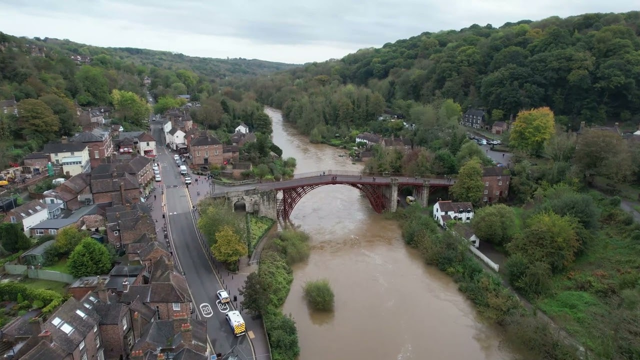 Ironbridge in Flood