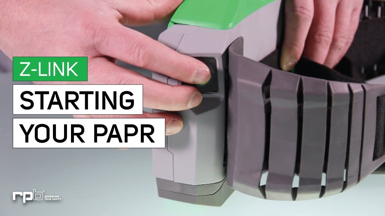 How To Start The PAPR | Z-Link T-Link | RPB Safety