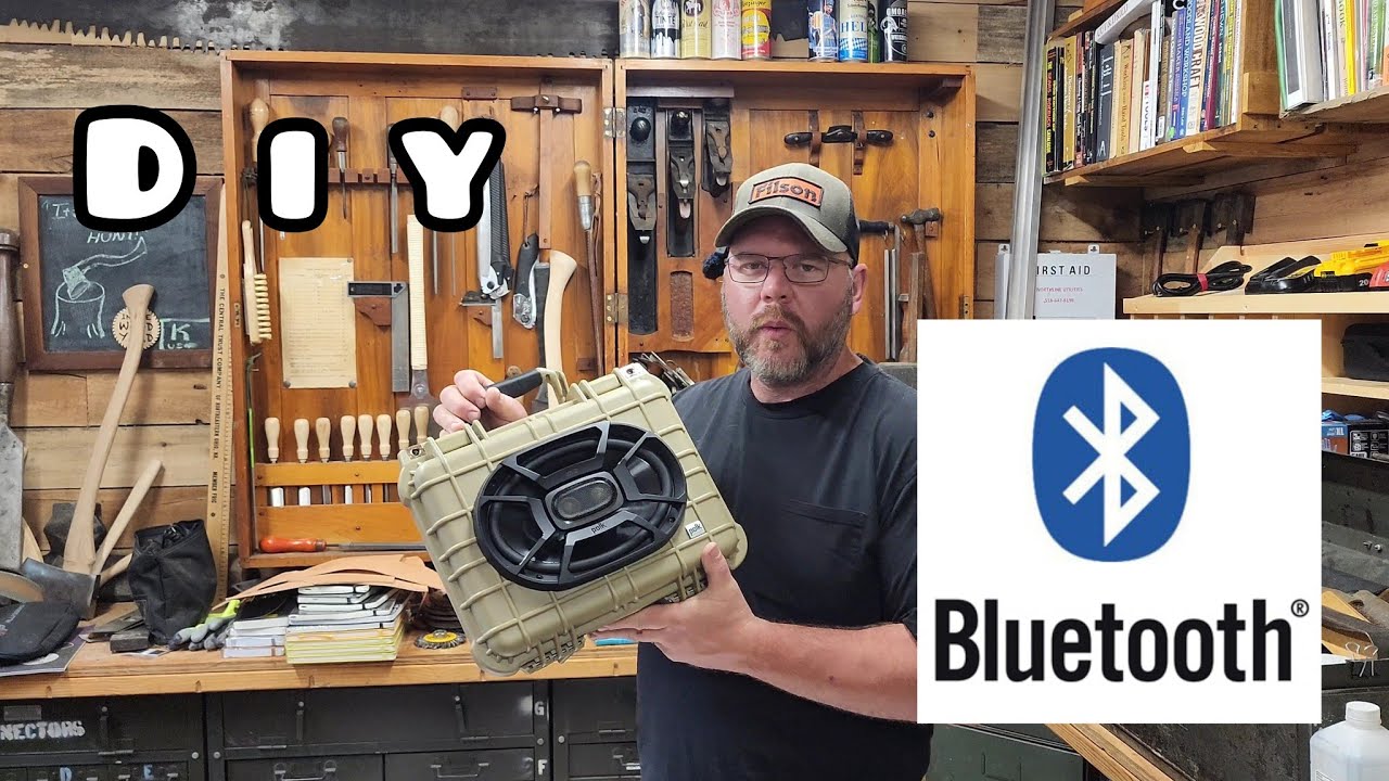 LOOK! How To Make A Waterproof Bluetooth Speaker!