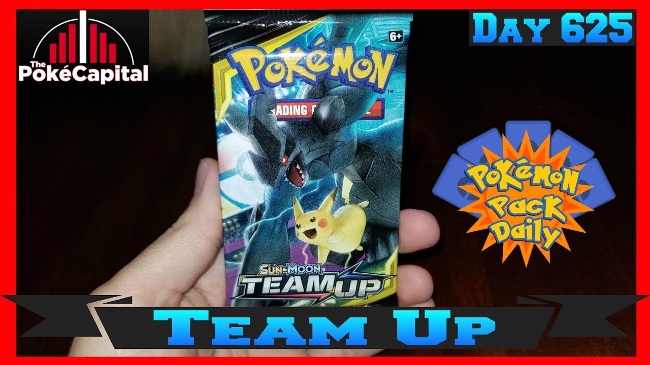 Pokemon Pack Daily TEAM UP Booster Opening Day 619 - Featuring ThePokeCapital