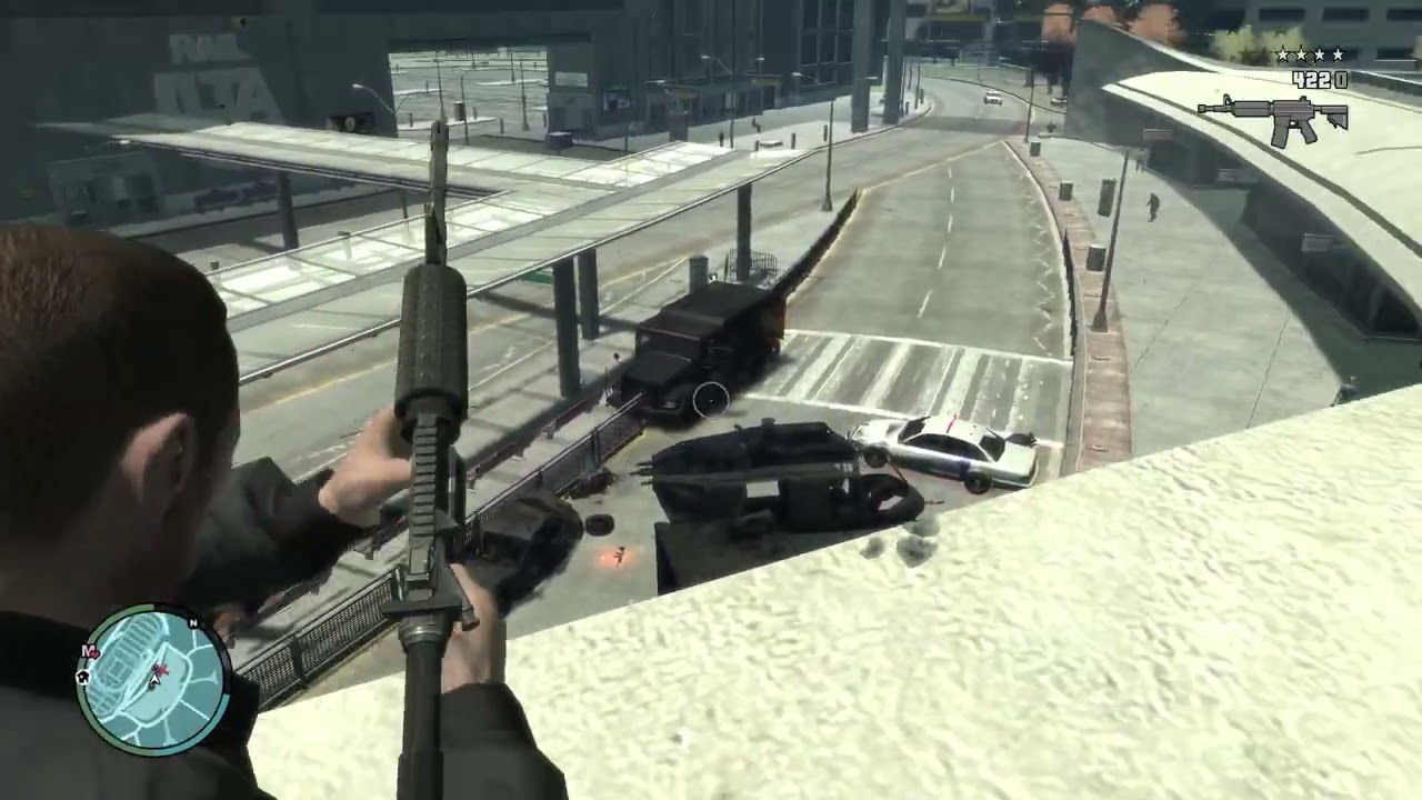 GTA IV - Francis International Airport Police Shootout