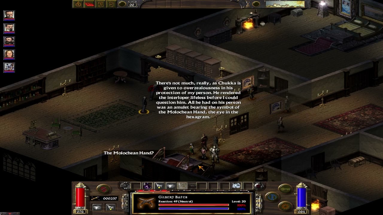 Arcanum Voice Play Long Dialogue with Gill Bates