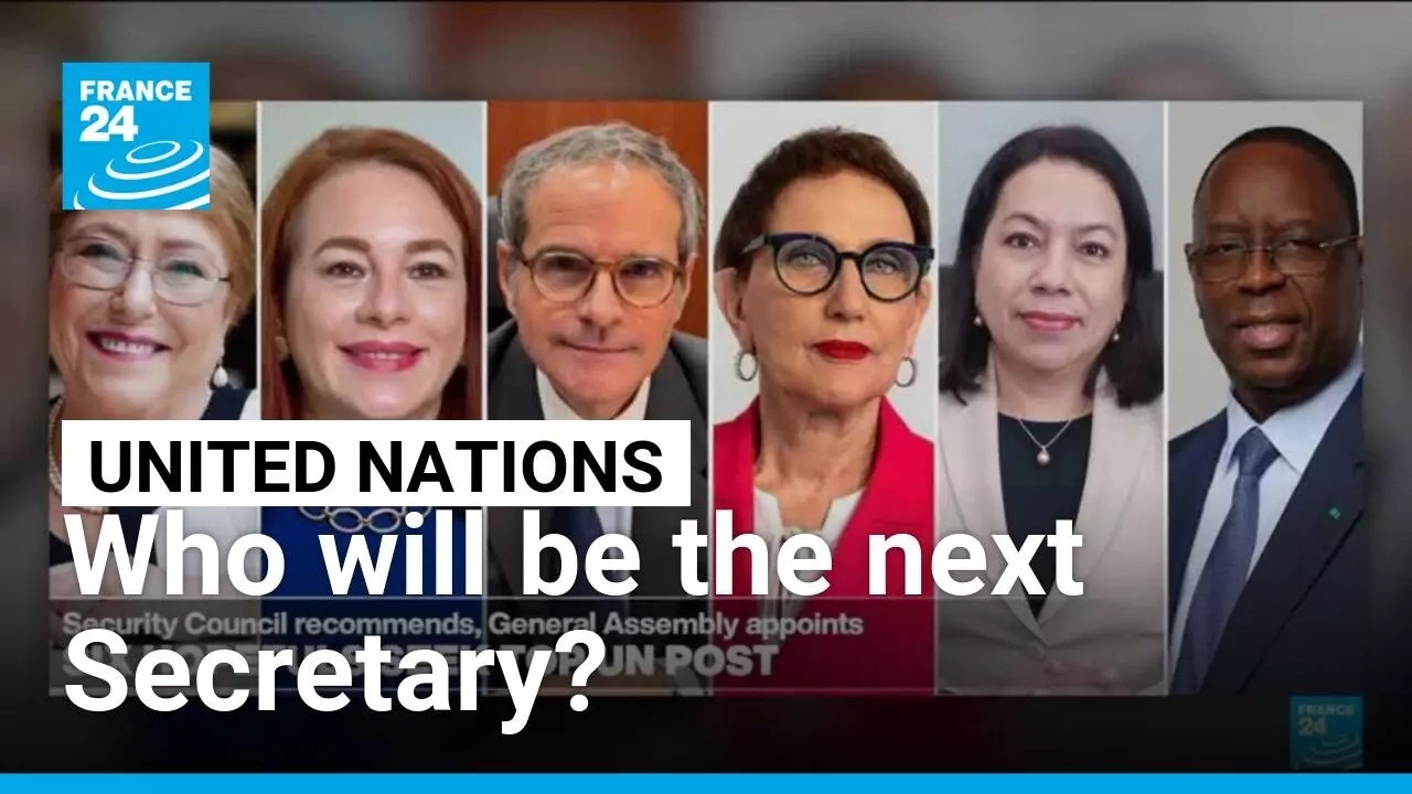 Six candidates vying to become the next UN secretary after Guterres &bull; FRANCE 24 English