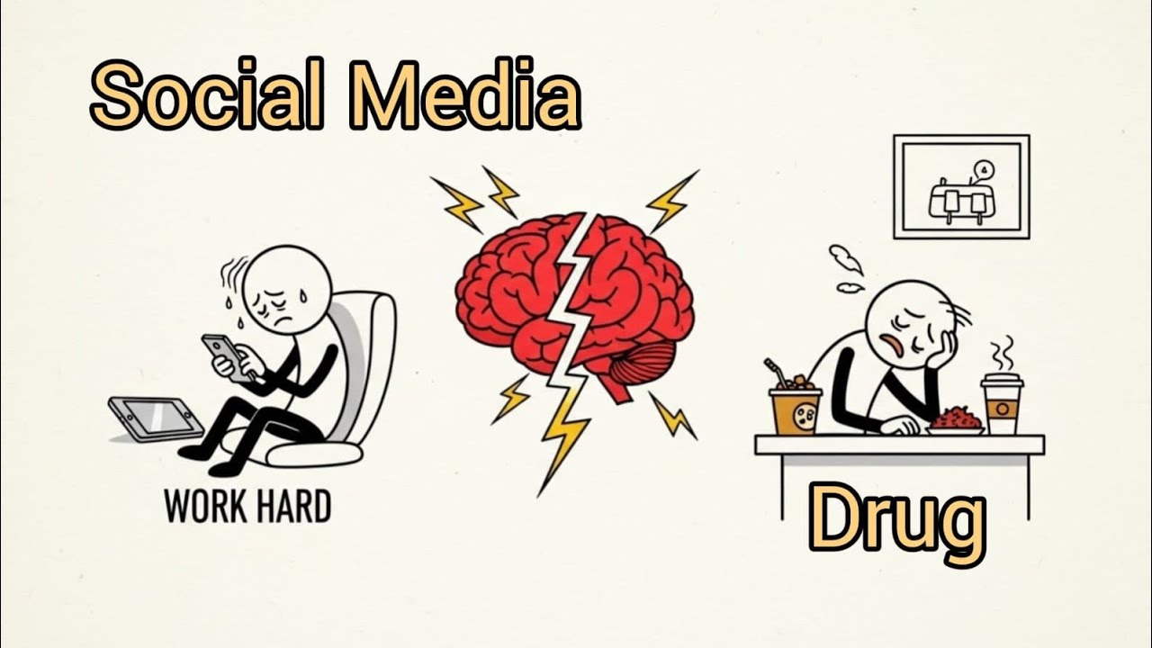 How Social Media Rewires Your Brain Like a Drug [ Dark phychology]