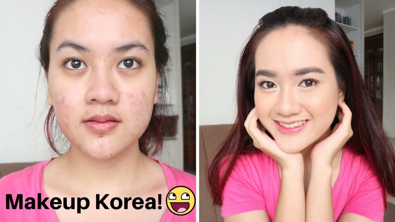 MAKEUP KOREA DI KULIT JERAWAT + BEKAS JERAWAT by Alifah Ratu Saelynda