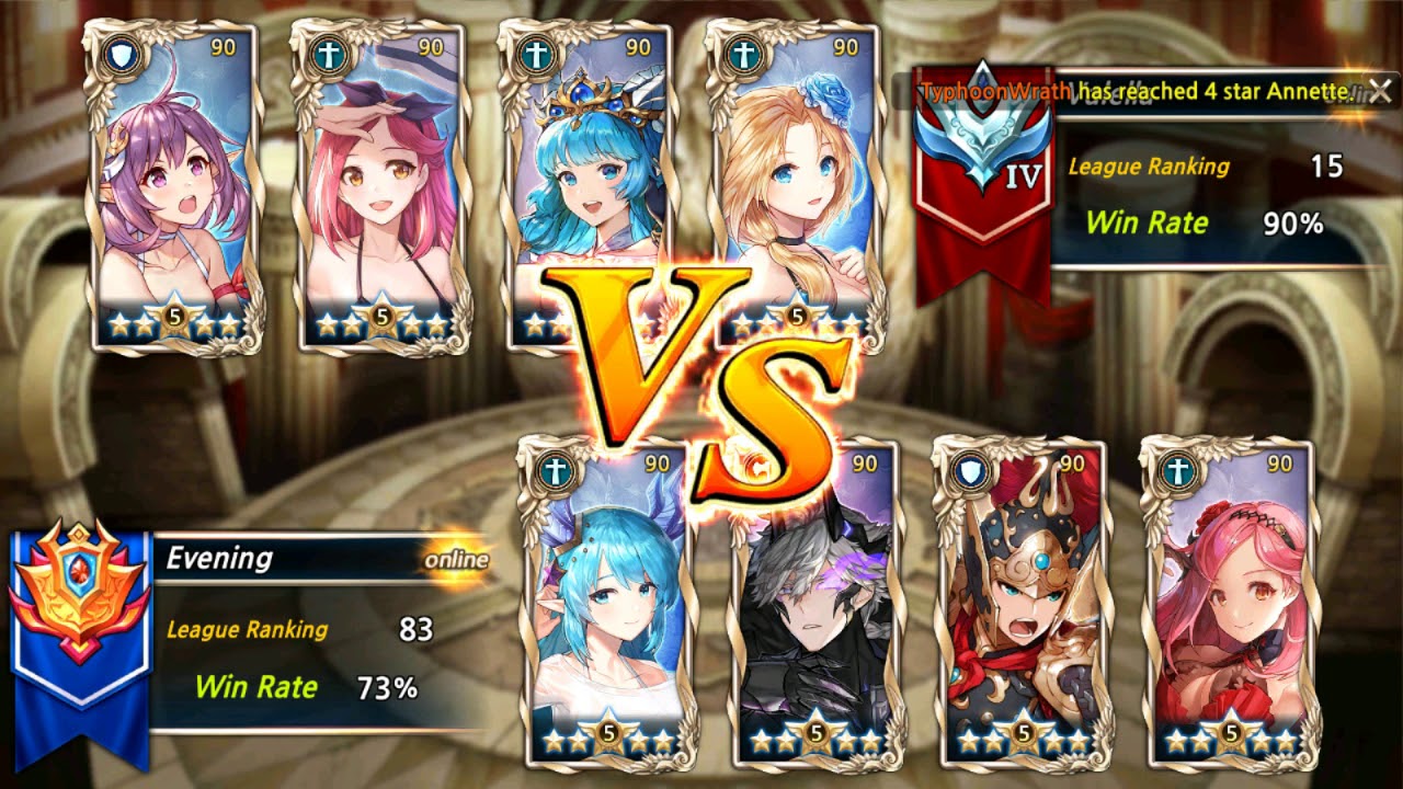 [King's Raid] PvP with DPS Frey