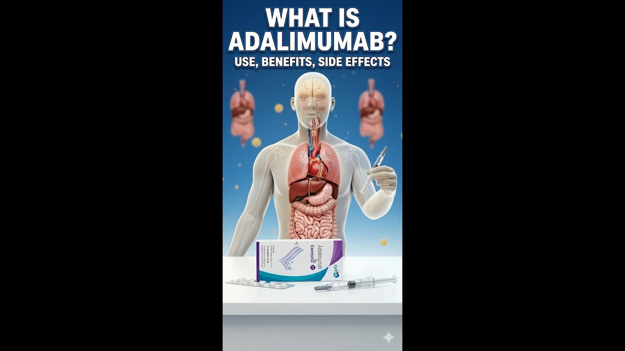 Adalimumab Explained | How It Works Inside the Body | Uses, Benefits & Side Effects