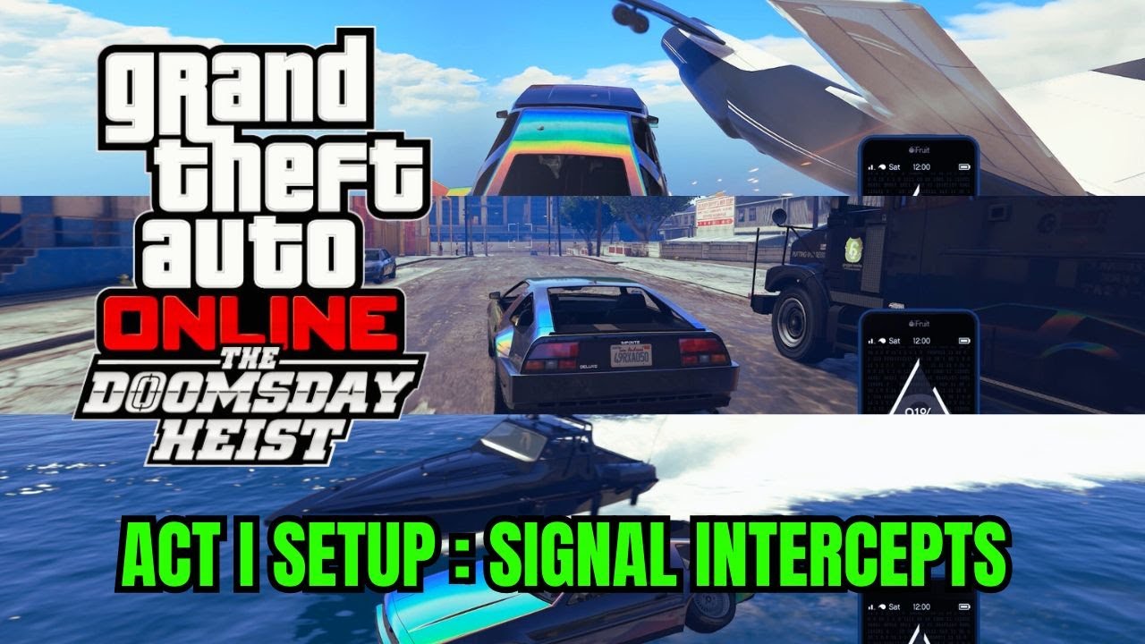 GTA Online The Doomesday Heist Setup Signal Intercept Mission Guide .