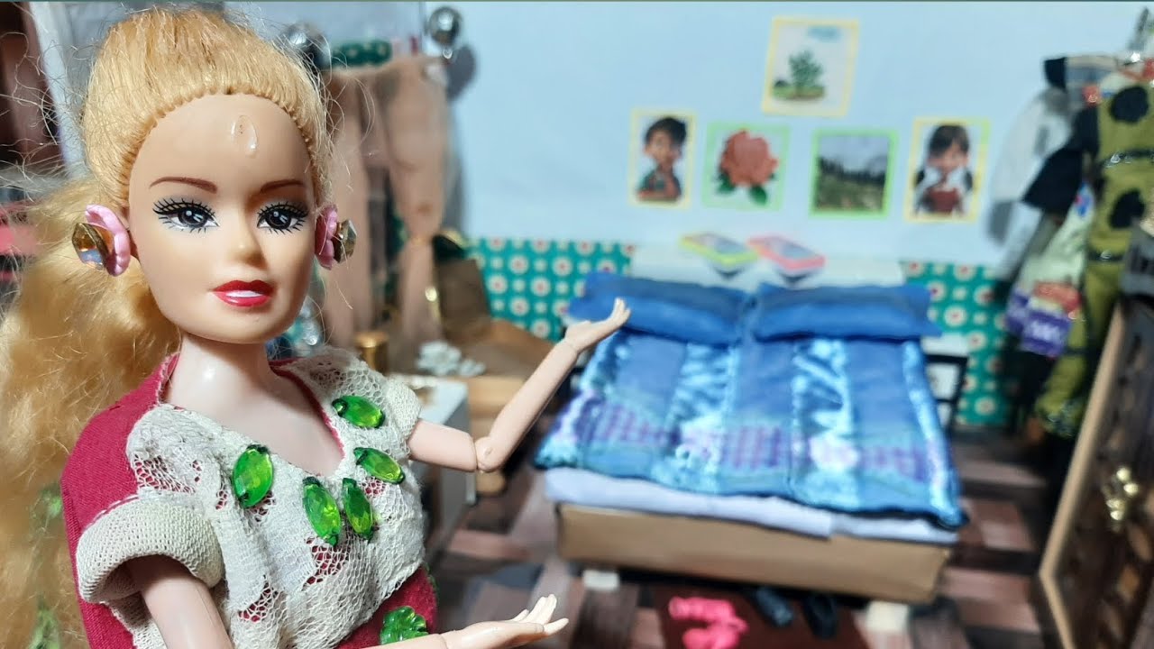 Room Makeover Day 🏡✨ | Barbie Doll Arrange Her Room | Heer Ki Kahani Part-164