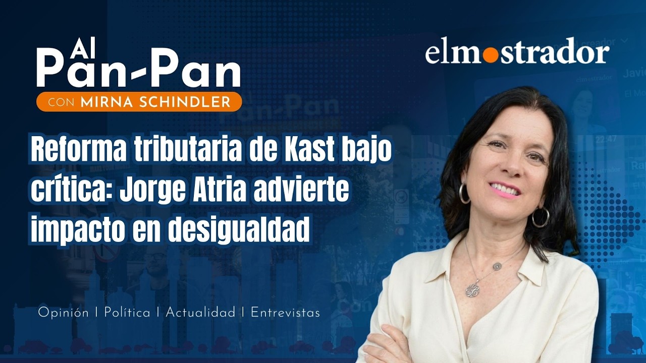Reforma tributaria de Kast bajo crítica: Jorge Atria advierte impacto en desigualdad