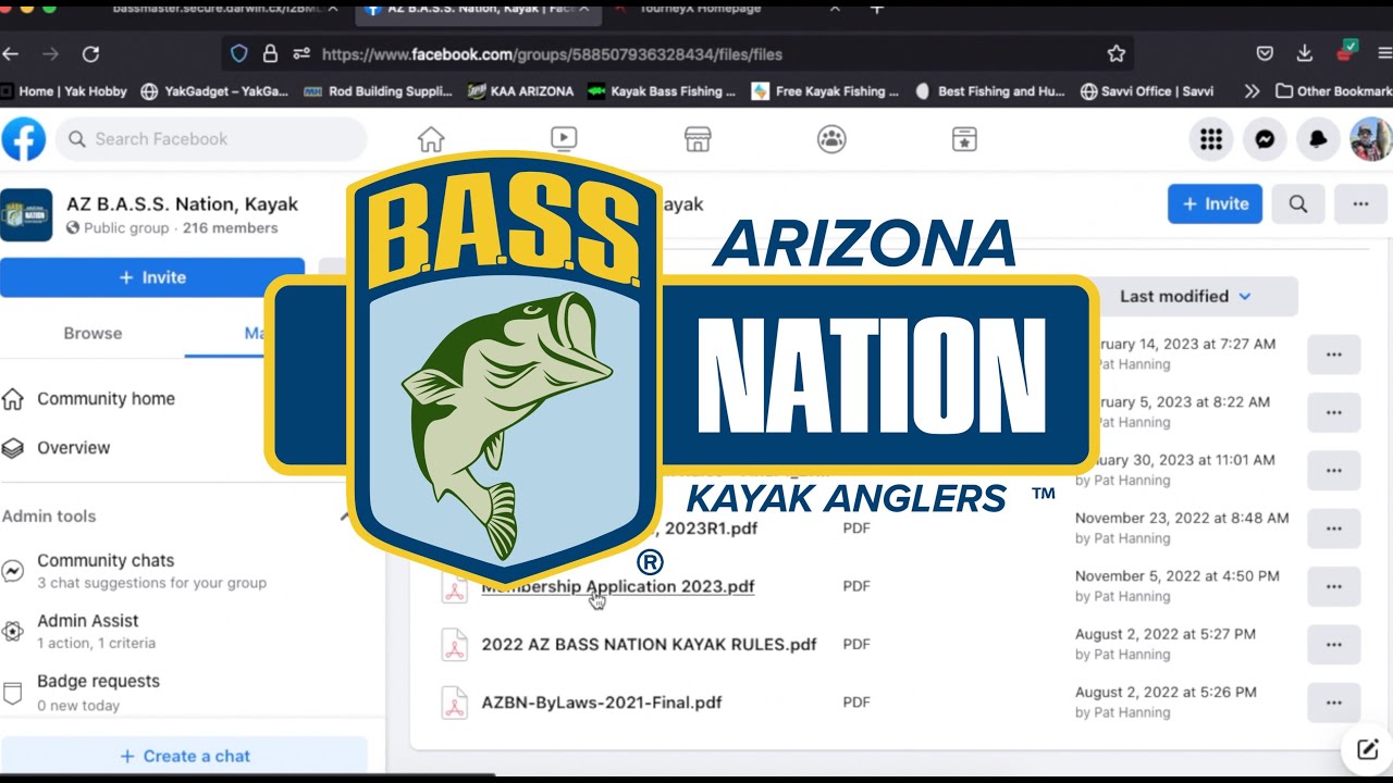 How To Join AZ BASS Nation Kayak Club