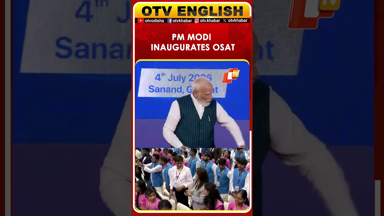 PM Modi Inaugurates CG Semi OSAT Facility In Sanand, Gujarat | OTV