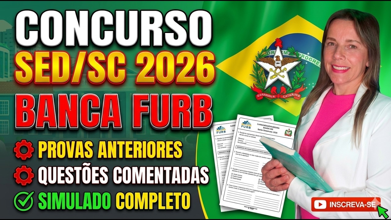 FURB QUEST&Otilde;ES PROVAS ANTERIORES COMENTADAS DE PEDAGOGIA E LEGISLA&Ccedil;&Atilde;O EDUCACIONAL  2024.