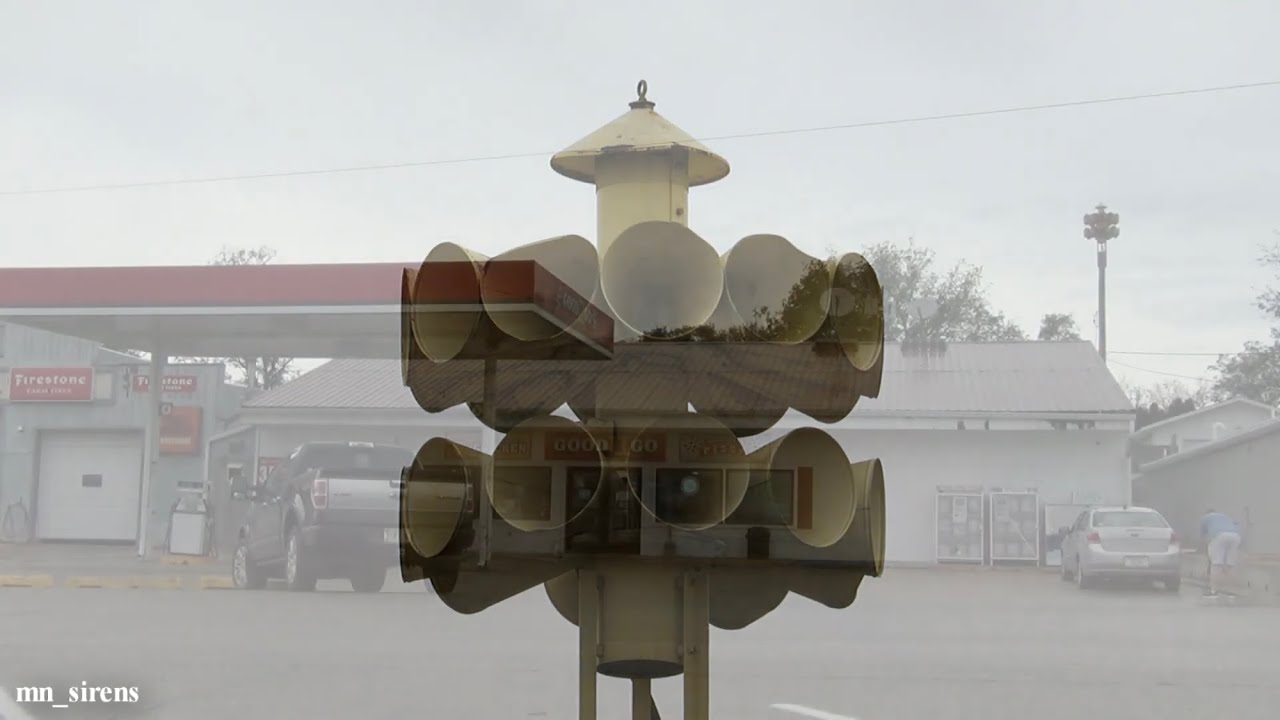Federal Signal 2T22 Siren Test - Full Attack - Zearing, Iowa