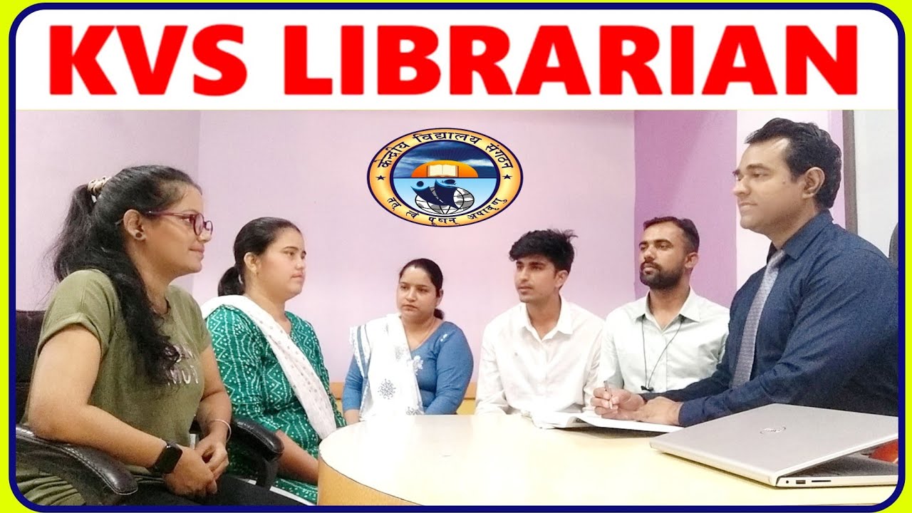 KVS Librarian Interview 2023 l KVS interview for the Post of Librarian l Library science interview