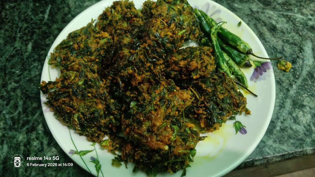 Chana sag ki pakora | easy to make| make at home | SWAD KA TADKA 🍲