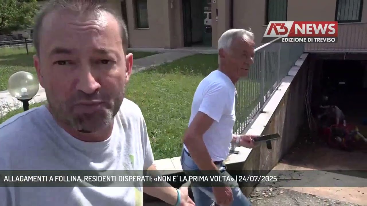 ALLAGAMENTI A FOLLINA, RESIDENTI DISPERATI: &laquo;NON E' LA PRIMA VOLTA&raquo; | 24/07/2025