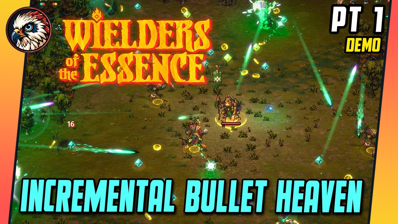 Wielders of the Essence | Let's Try | Game Play | Short Runs, Big Upgrades, Bullet-Heaven