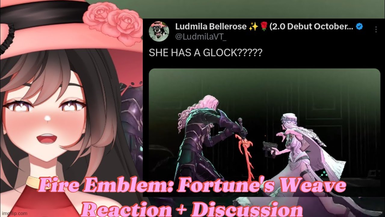Mila Reacts + Cries to the Fire Emblem: Fortune’s Weave Trailer
