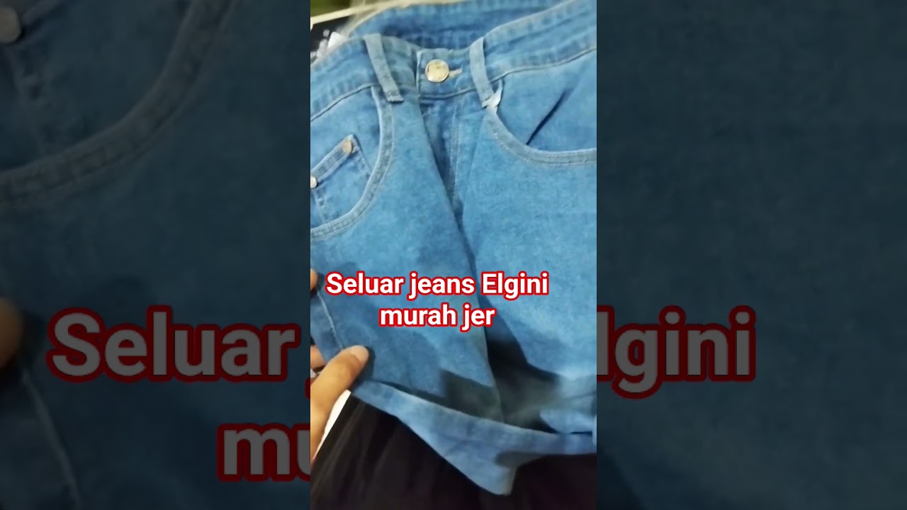 Seluar Jeans Elgini Men #seluar #jeans #shopeelagimurah