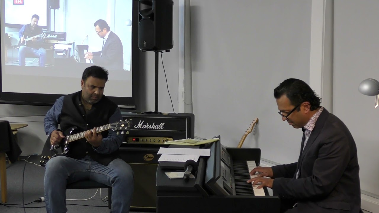 Moonflower - Santana cover version by Ben Fernandez (piano) and Warren Mendonsa (guitar)