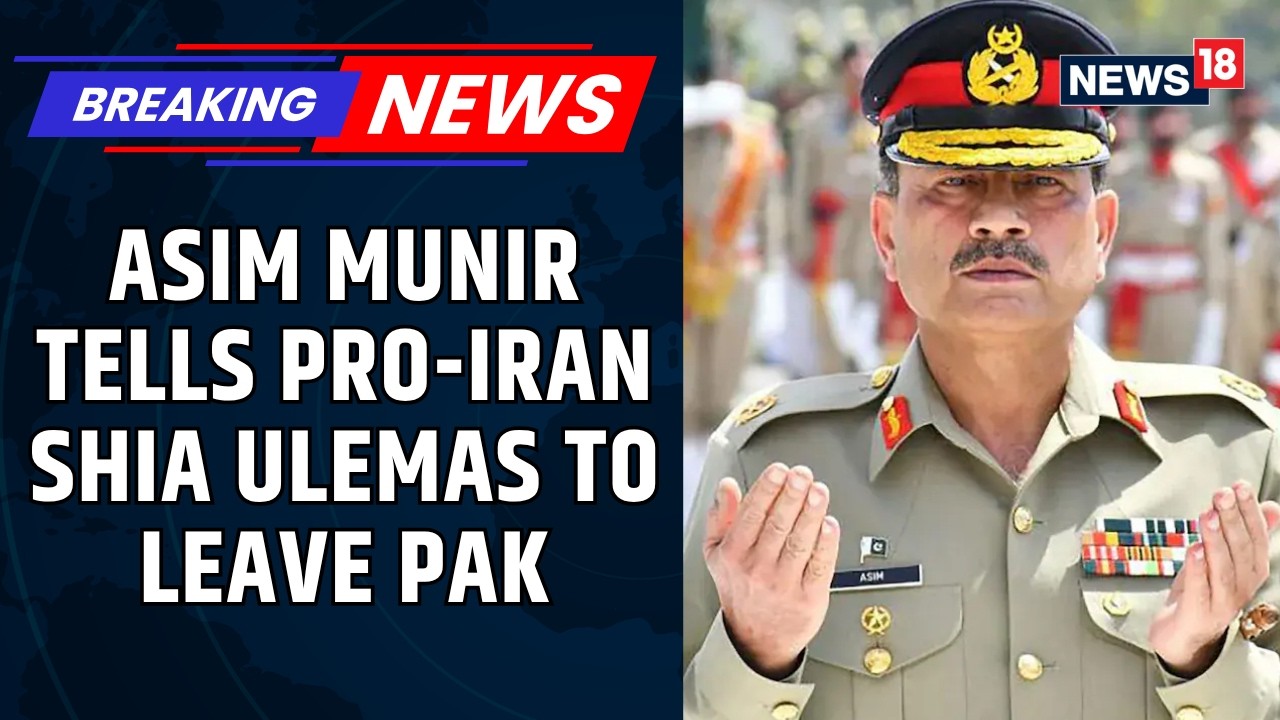 BREAKING: Asim Munir Told Pro-Iran Shia Ulema To Go To Iran If They Love The Country So Much