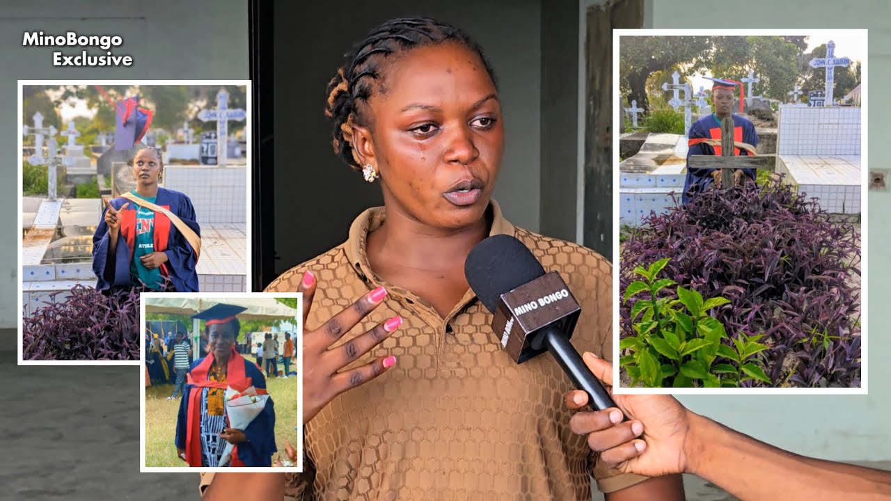 MWANACHUO ALIEPELEKA DEGREE YAKE KWENYE KABURI LA MAMAYE AFUNGUKA | BABA YANGU ALINIKATAA