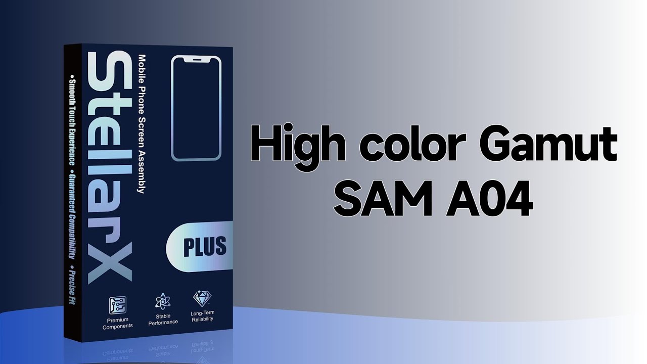 Samsung A04 High Color Gamut quality