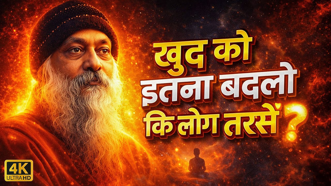 खुदको इतना बदलो कि लोग तुमसे मिलने से तरसे l Antar Man l Osho