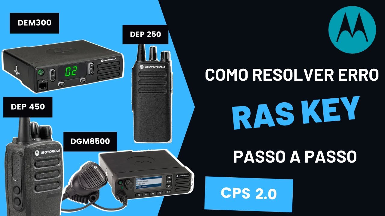 Erro de configuração comum nos Rádios Motorola | CPS 2.0