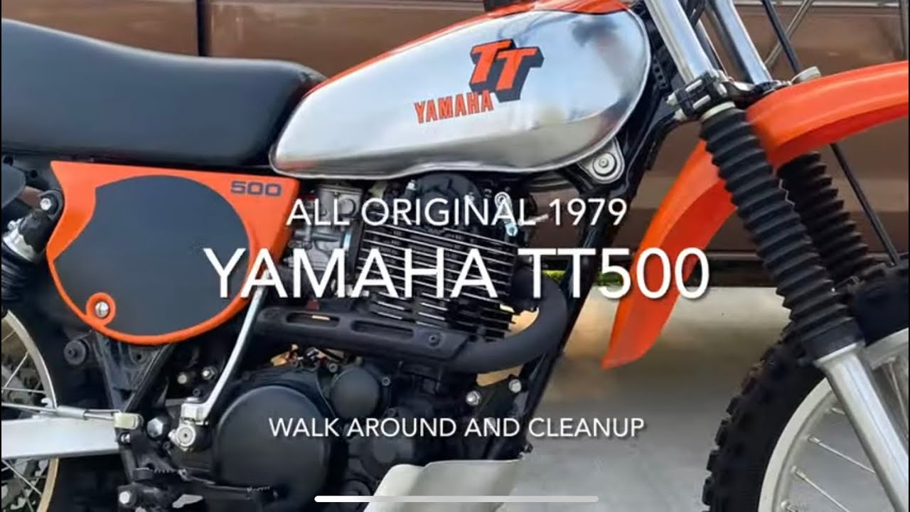 Yamaha TT500 All Original Brand New