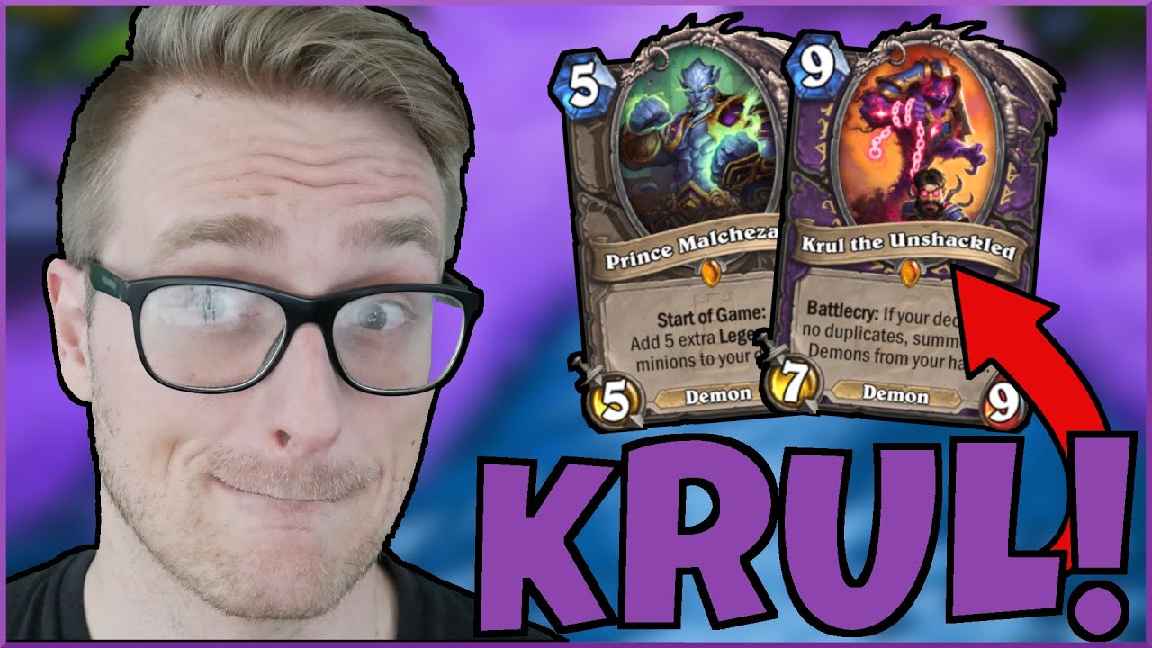 This Deck is the KRULest (SO MUCH GREED) | Demon Renolock | Descent of Dragons | Wild Hearthstone