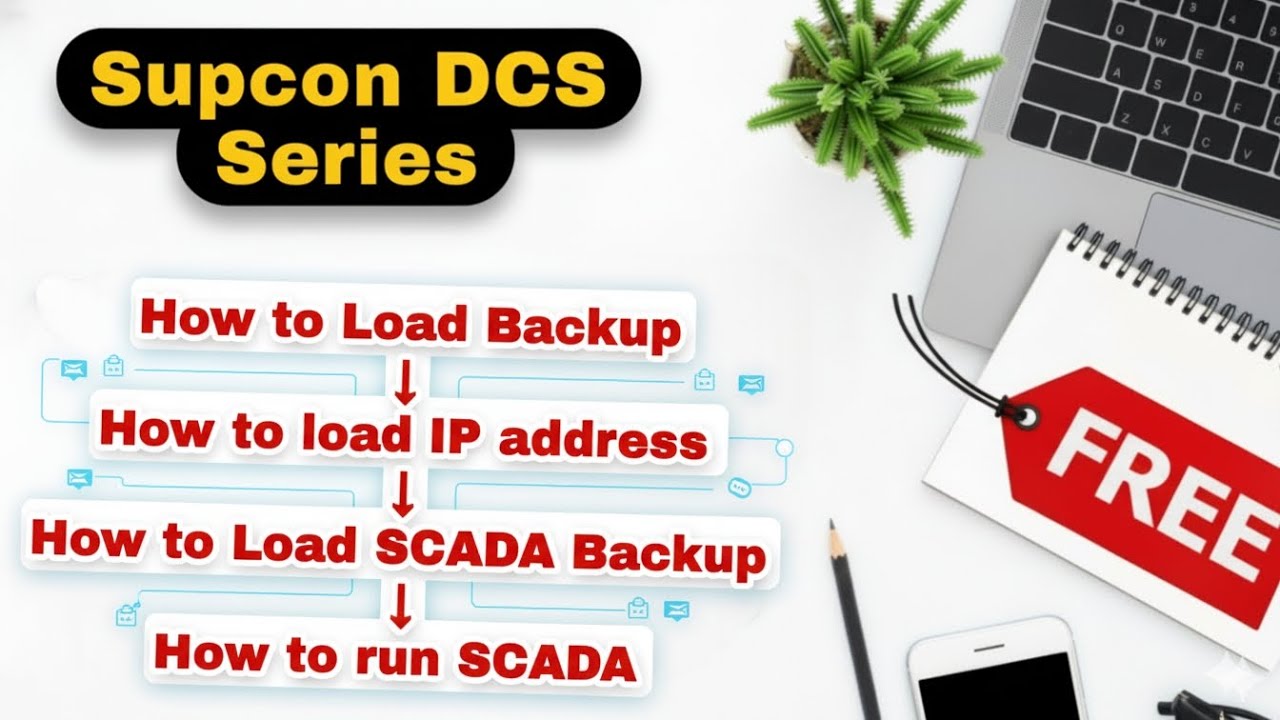 How to load Supcon DCS Backup #supcon #backup #sugartechnicals