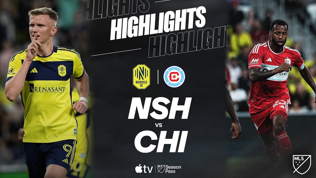 Nashville SC vs. Chicago Fire FC | Full Match Highlights | 9-Goal Bonanza!