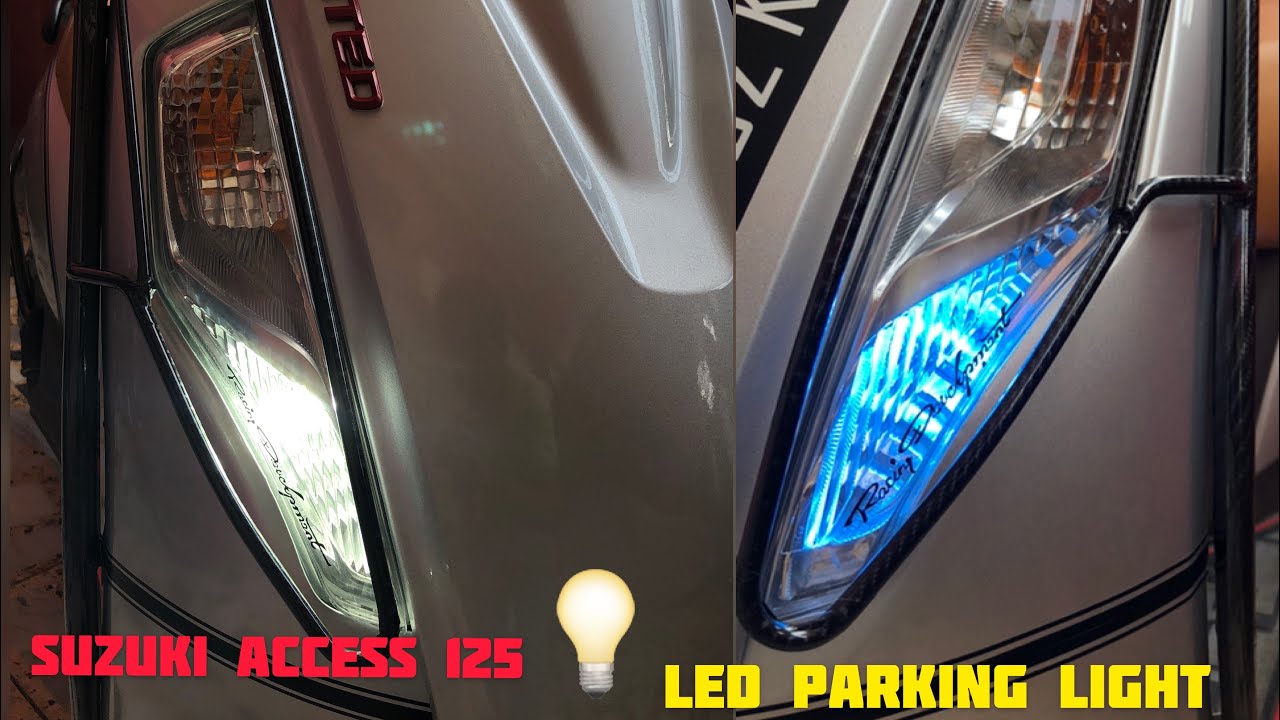 Suzuki Access 125 BS-6 Led Parking Light | DIY