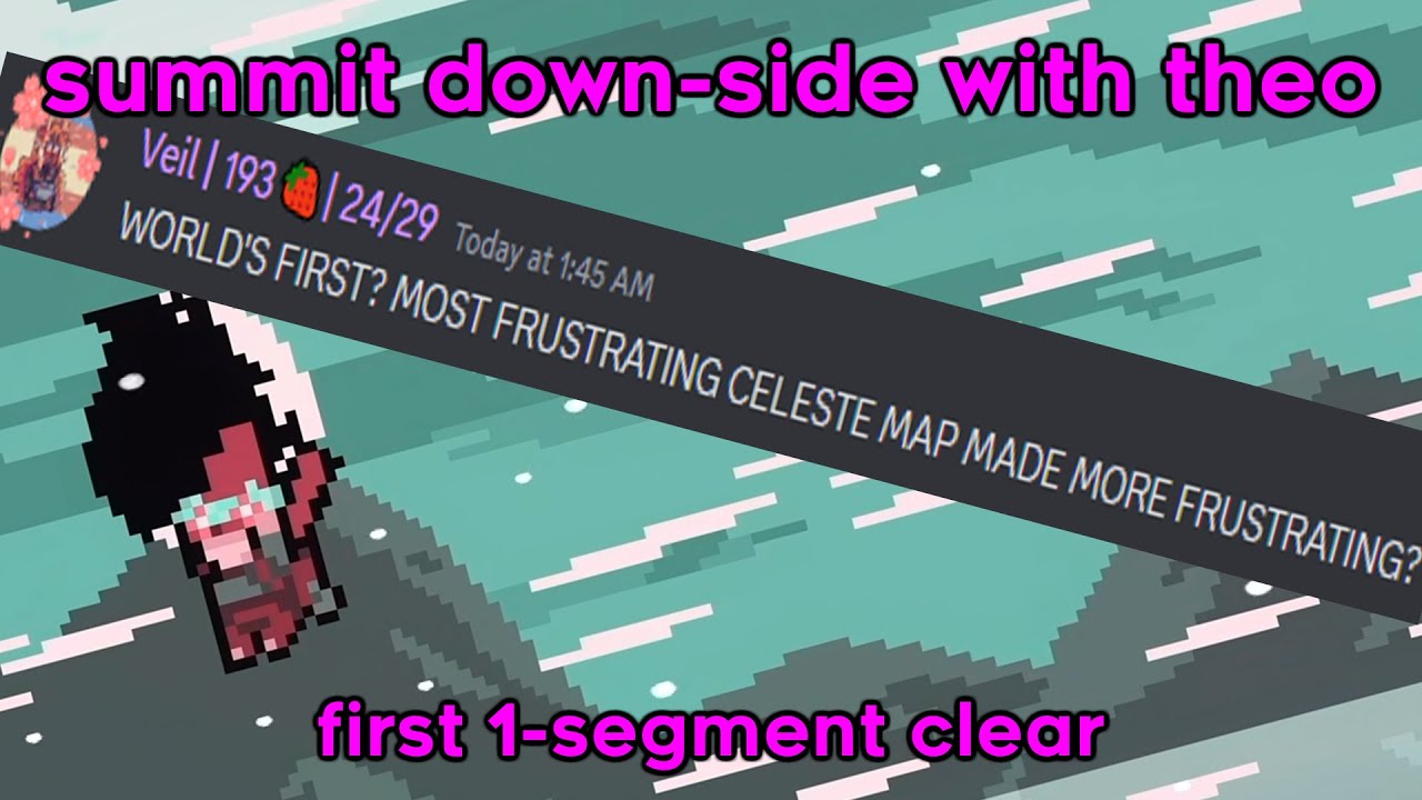 Celeste: Strawberry Jam - Expert Lobby - Summit Down-Side with Theo