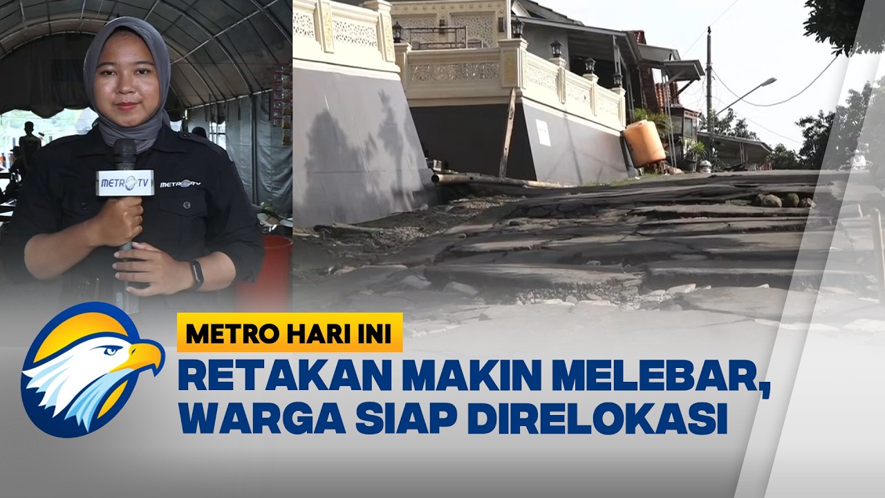Semarang Darurat Tanah Bergerak, Warga Siap Direlokasi - [Metro Hari Ini]