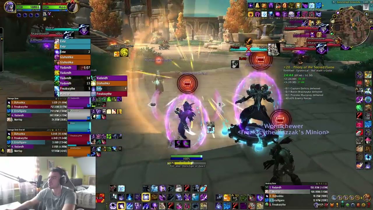 +20 Priory of the Sacred Flame | Spellslinger Arcane Mage PoV | TWW S2 M+