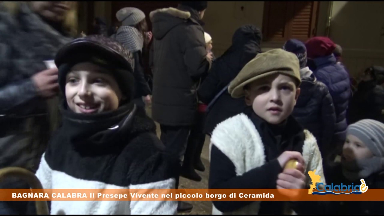 BAGNARA CALABRA Il Presepe Vivente nel piccolo borgo di Ceramida