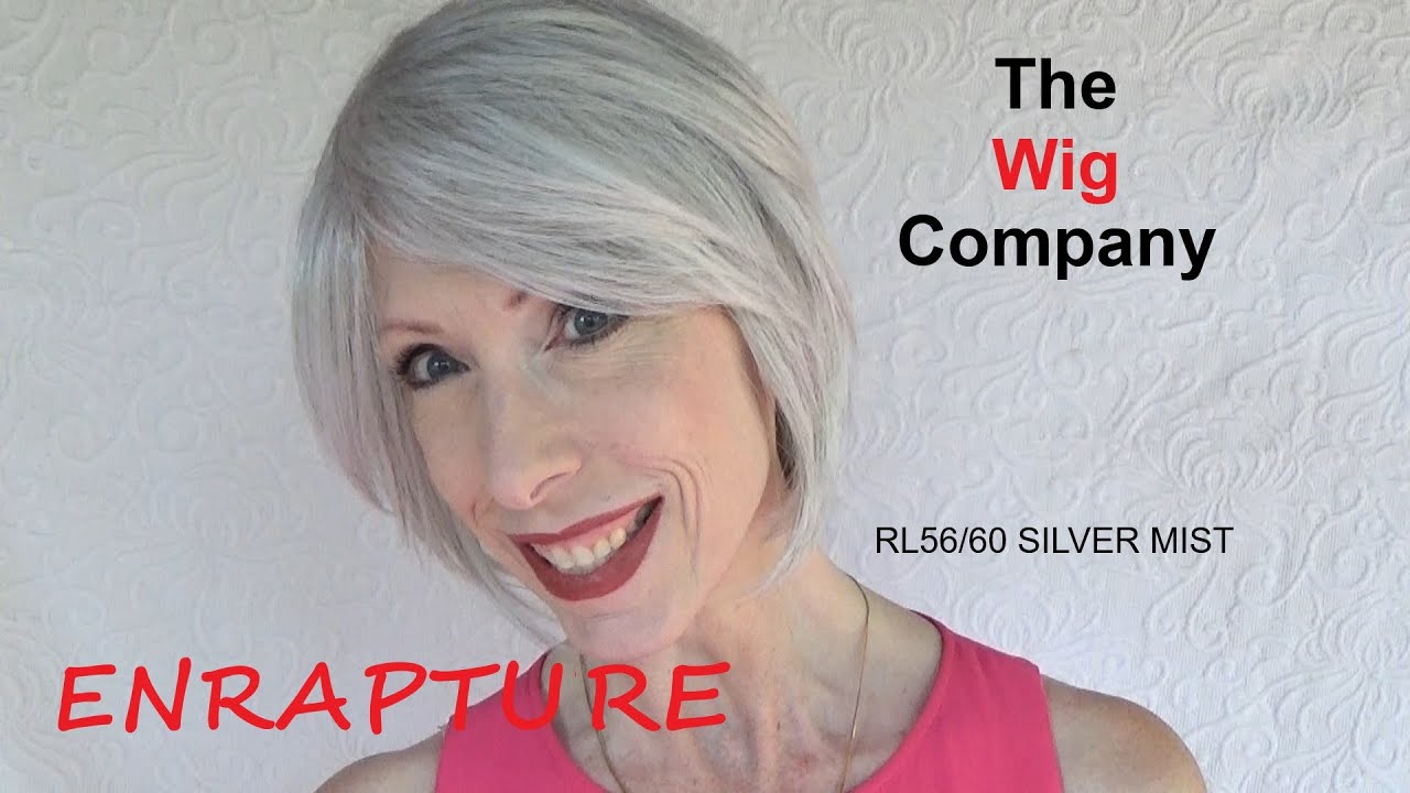 THE WIG COMPANY ENRAPTURE WIG REVIEW | AFFORDABLE BOB | RL56/60 SILVER MIST