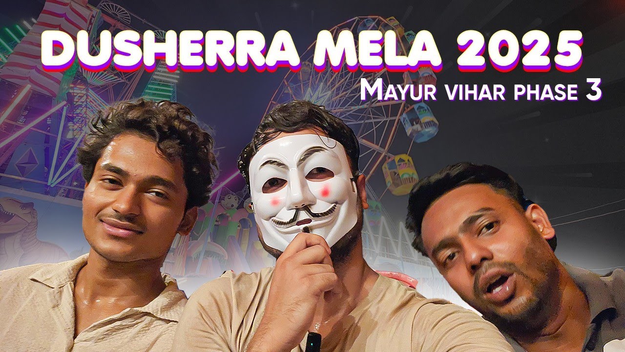 Khora CNG Mayur Vihar Phase 3 Dussehra  Mela 2025//Full Tour Vlog//Mayur Vihar Mela Vlog//Dussehra🎭🎇
