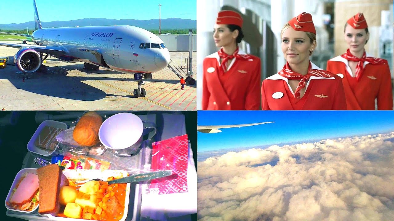 Boeing 777-300(ER). Перелёт Санкт-Петербург - Владивосток а/к Аэрофлот.