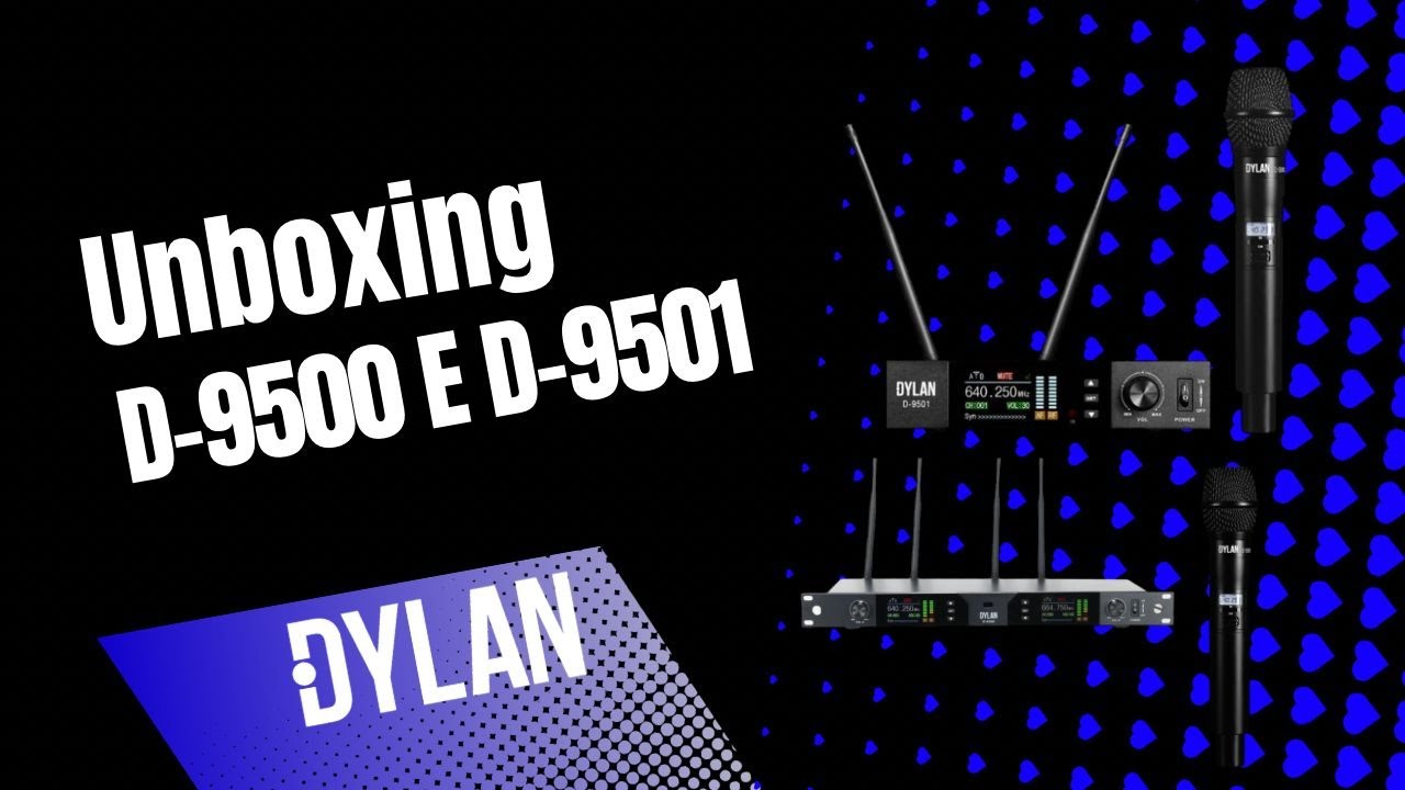 UNBOXING D-9500 e D-9501