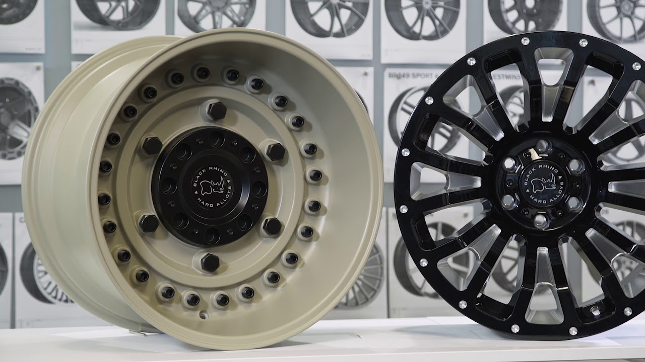Black Rhino Truck Wheels - Unique Wheel Finishes